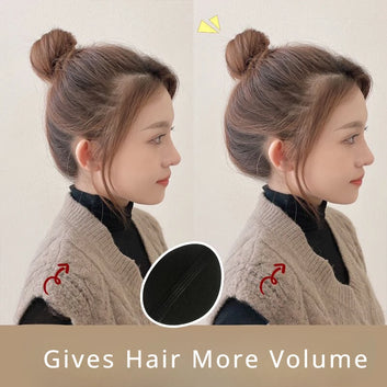 Hair Head Cushion Invisible Fluffy Puff Hair Pad Sponge Clip Bun Bump It Up Volume Hair Base Women Girls Styling Accessories