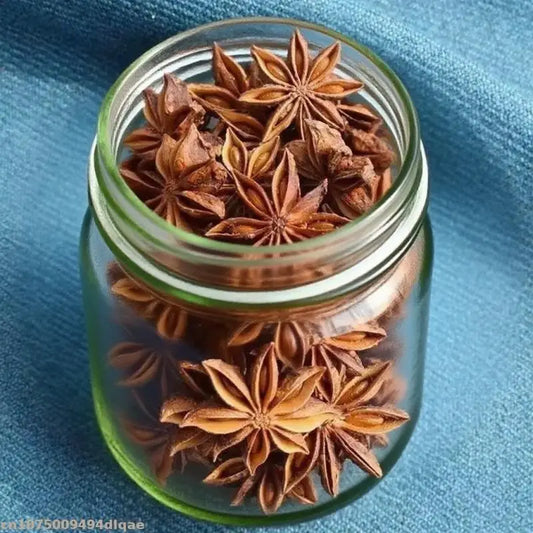 High Quality Star Anise Dried Flower Kitchen Seasoning Spice Supply Soap Wedding Candle Material Homemade Fragrance Decor